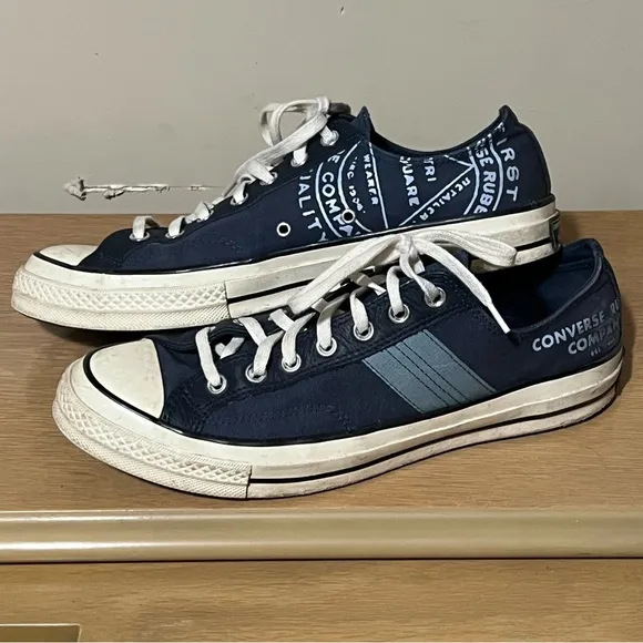 Converse Chuck 70 Leather Overlay Low Canvas  Converse Rubber Company shoes
