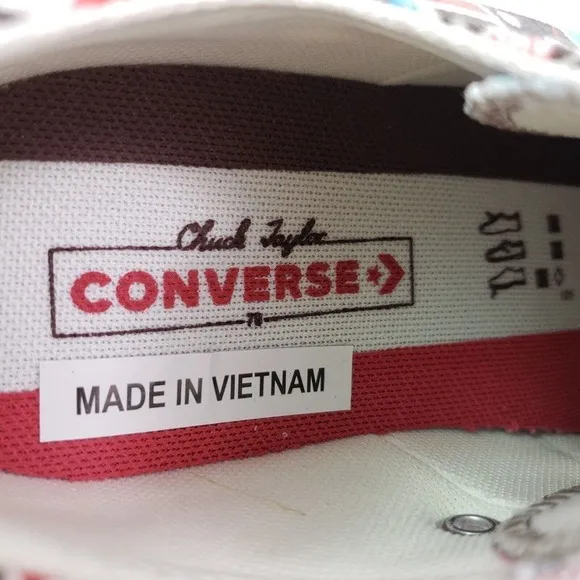 Converse Chuck 70 OX Kids Size 2Y Ice Cream Popsicle Low Sneaker Shoes A00519F