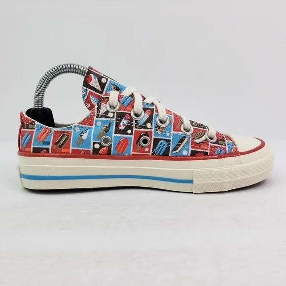 Converse Chuck 70 OX Kids Size 2Y Ice Cream Popsicle Low Sneaker Shoes A00519F