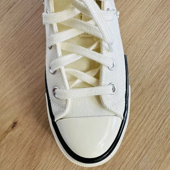 ❤️❤️CONVERSE Chuck 70 Plus Gems Rhinestones Pearls Sz 6 Mens Shoes Cream A10287C