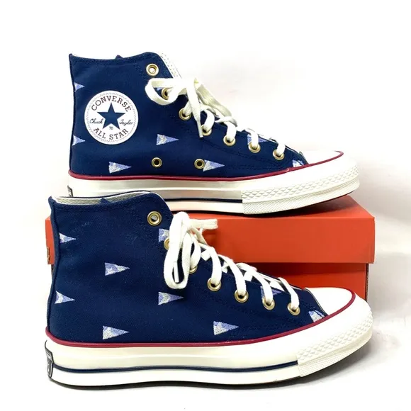 Converse Chuck 70 Shoes For Men Skate Canvas Navy High Top Sneakers A04965C
