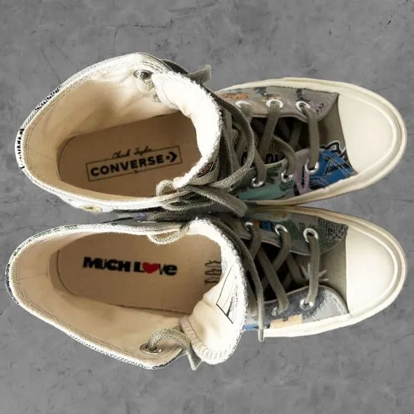 Converse Chuck Taylor All Star 70s Much Love Canvas High Top Sneaker-Womens 6.5