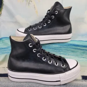 Converse Chuck Taylor All Star EVA Lift Leather Platform. Womens 6.5