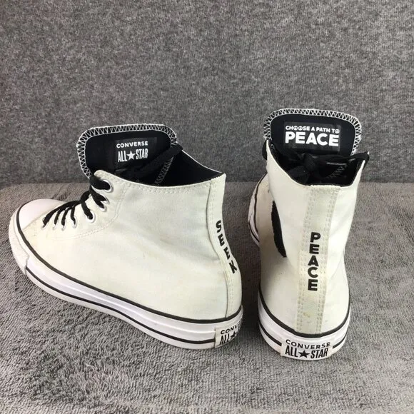 Converse Chuck Taylor All Star Hi Seek Peace Shoes Sz 9