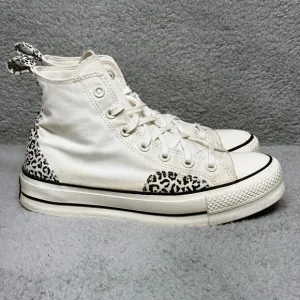 Converse Chuck Taylor All Star Lift Platform High Animalier Womens 9.5 Shoes