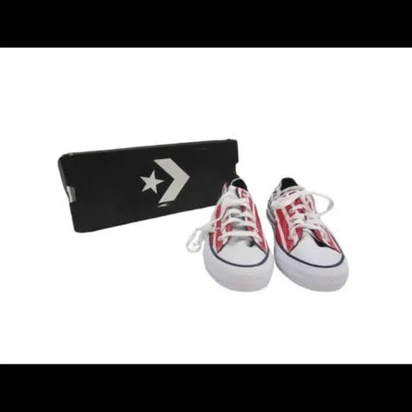 Converse Chuck Taylor All Star Low 'Stars &amp; Stripes' USM6 USW8