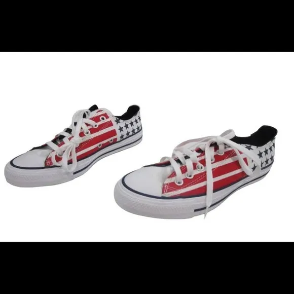 Converse Chuck Taylor All Star Low 'Stars &amp; Stripes' USM6 USW8