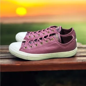 Converse Chuck Taylor All Star OX Wine Ted 56170C Sneaker Shoes Size 10.