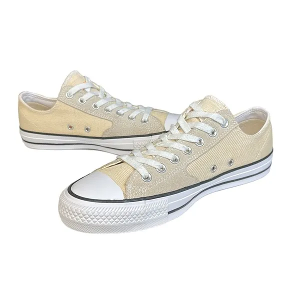 Converse Chuck Taylor All Star Pro Beige Khaki Suede Low 165280C Shoes M-8 W-10