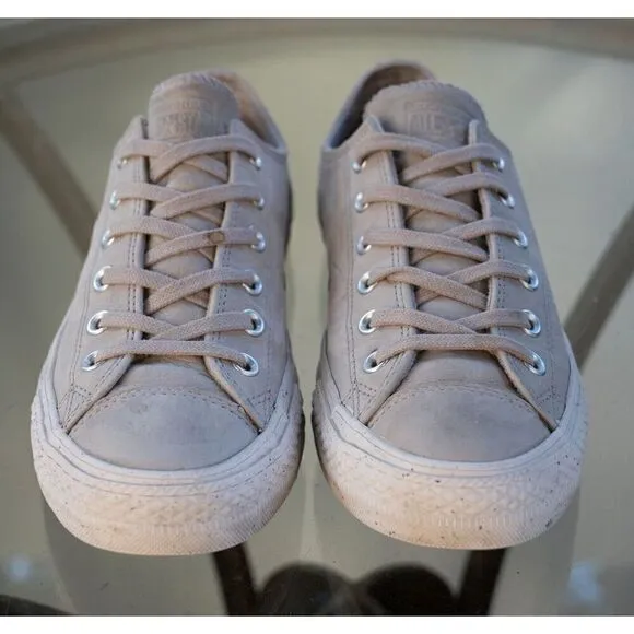 Converse Chuck Taylor All Star Shoes Sneaker Low Top OX Malted Leather M 8/W 10