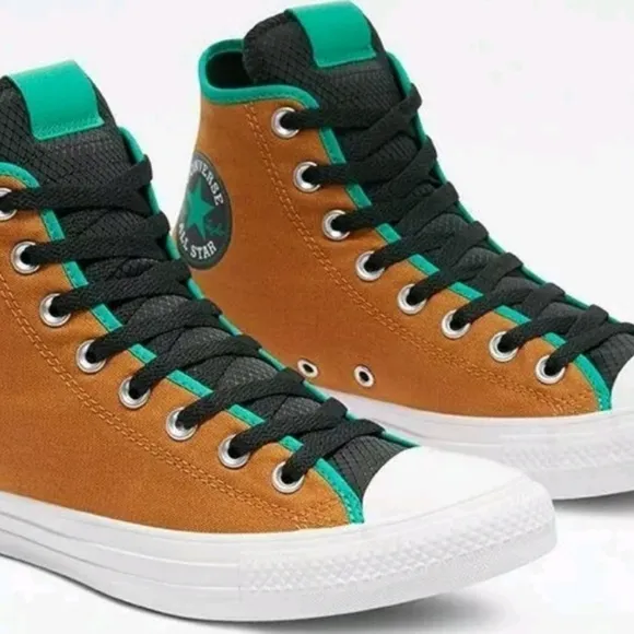 Converse Chuck Taylor AS Digital Terrain Hi Shoes, 170364F Dark Soba/Blk/Green 6
