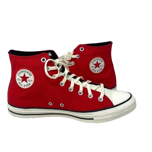 Converse Chuck Taylor Canvas High Top For Men Shoes Red White Sneaker A06008F