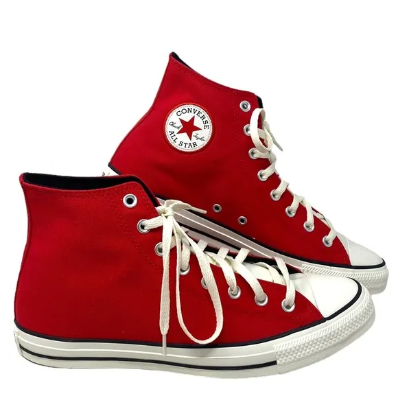 Converse Chuck Taylor Canvas High Top For Men Shoes Red White Sneaker A06008F