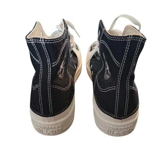 Converse Chuck Taylor Construct Hi Sneaker Black A05094C Men's Size 11