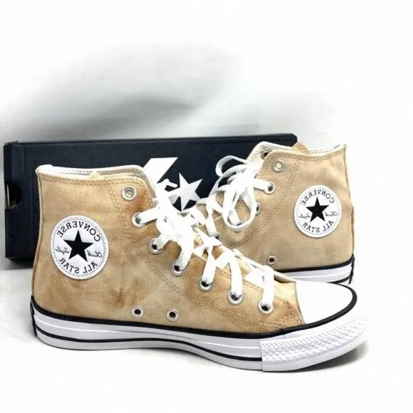 Converse Chuck Taylor High Top Shoes For Men White A04960F Sneakers Canvas Oat