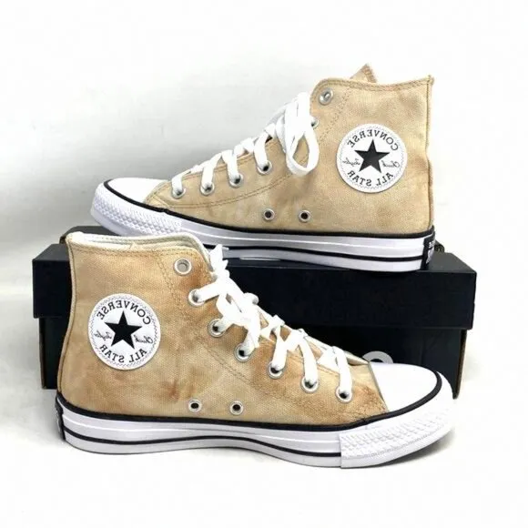 Converse Chuck Taylor High Top Shoes For Men White A04960F Sneakers Canvas Oat