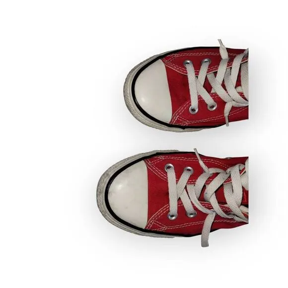 Converse Chuck Taylor Red Canvas High Tops Skate M 11 / W 9 Sports Classic