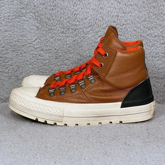 Converse Chuck Taylor Street Hiker Hi Womens Size 7.5 Sneakers Shoes Pinecone