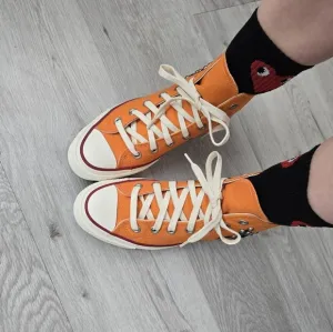 Converse × Come Tees Chuck 70s Star Path orange hi-top sneakers | WMS 10