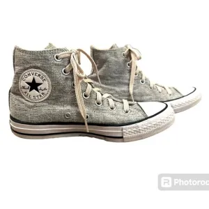 Converse Glitter Custom Chuck Taylor All Star By You high top silver size 7