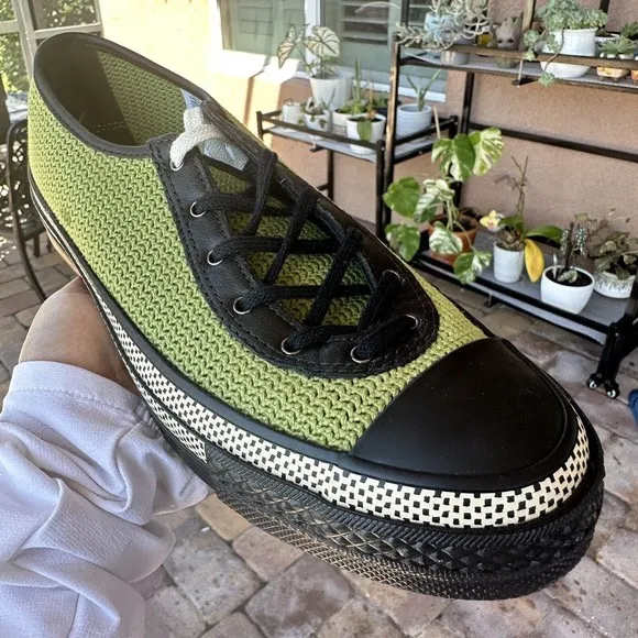 Converse JW Anderson X Chuck 70 U-Throat Low Unisex Shoes Green 160801C