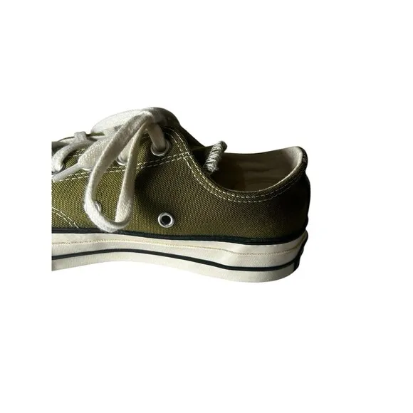 Converse Men's 5 Women’s 7 Chuck Taylor All Star 70 Ox Dark Moss Low-Top Shoes