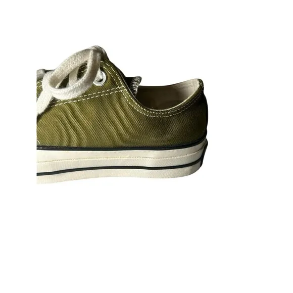 Converse Men's 5 Women’s 7 Chuck Taylor All Star 70 Ox Dark Moss Low-Top Shoes