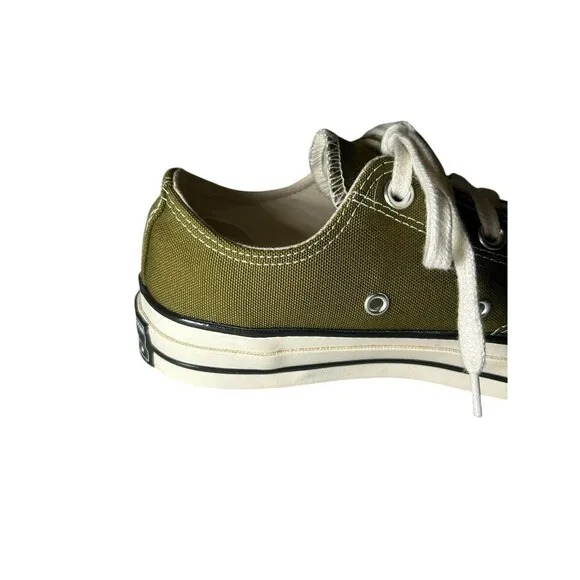 Converse Men's 5 Women’s 7 Chuck Taylor All Star 70 Ox Dark Moss Low-Top Shoes