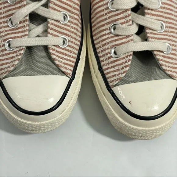 Converse Men’s Chuck 70 Sneakers Shoes Crafted Hickory Striped Size 7 Women’s 9