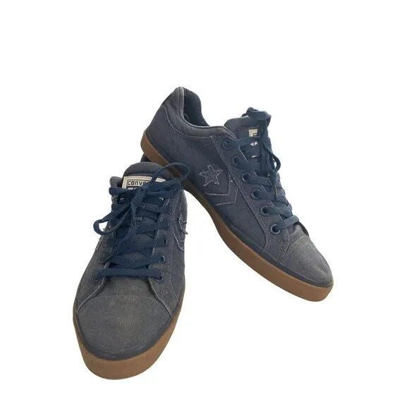 Converse One Star Men's Size 10 Navy Blue Canvas casual Shoes Sneakers