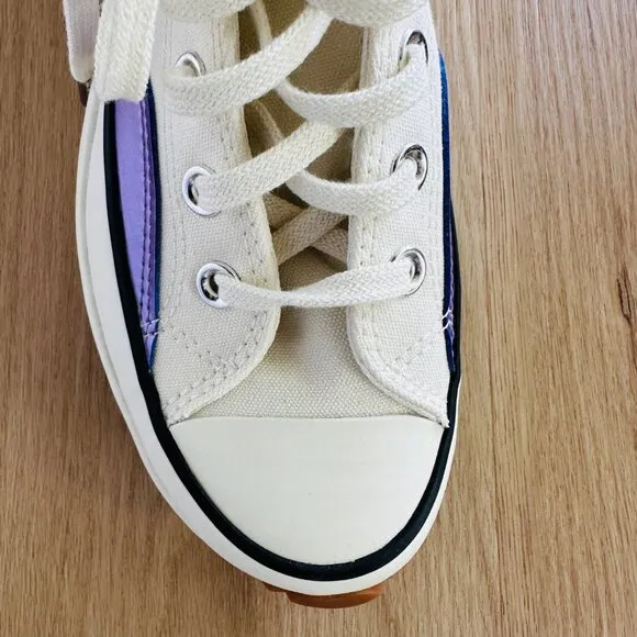 🤩Converse Run Star Hike Platform Chrome Sz 10 Men Shoes Beige Chunky A09796C