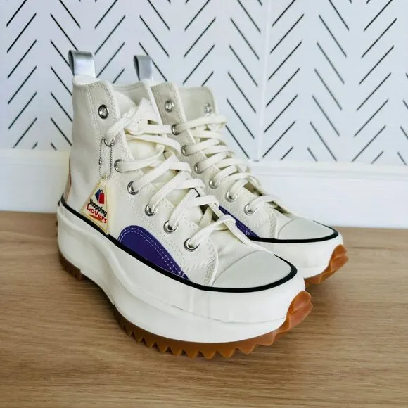 ❤️❤️Converse Run Star Hike Platform Chrome Sz 10.5  Women's Shoes Beige A09796C