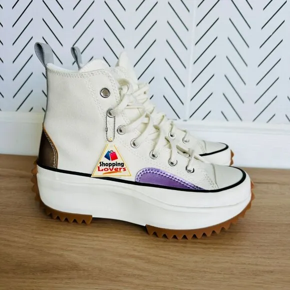 ❤️❤️Converse Run Star Hike Platform Chrome Sz 10.5  Women's Shoes Beige A09796C