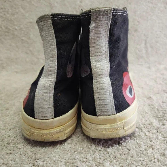 Converse Shoes Chuck Taylor All-star 70 Hi Comme Des Garcons Play 1988 Vintage