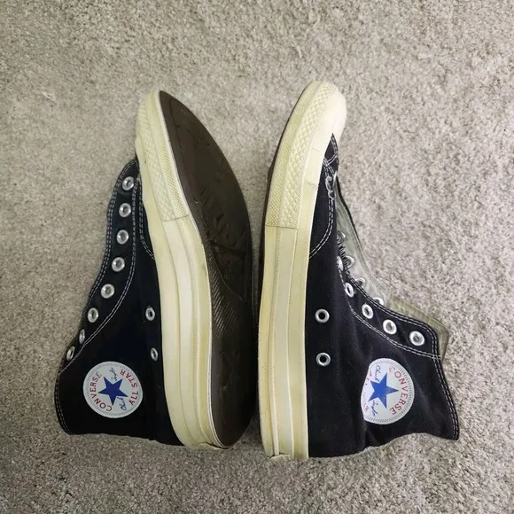 Converse Shoes Chuck Taylor All-star 70 Hi Comme Des Garcons Play 1988 Vintage