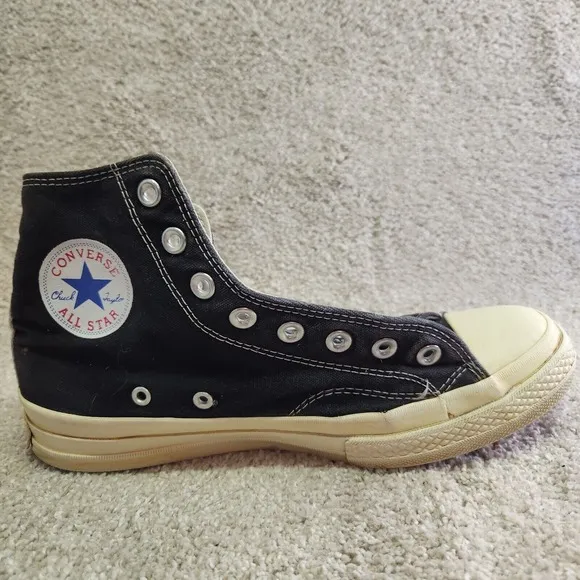 Converse Shoes Chuck Taylor All-star 70 Hi Comme Des Garcons Play 1988 Vintage
