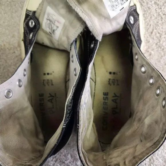 Converse Shoes Chuck Taylor All-star 70 Hi Comme Des Garcons Play 1988 Vintage