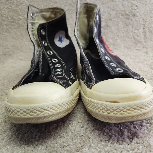 Converse Shoes Chuck Taylor All-star 70 Hi Comme Des Garcons Play 1988 Vintage