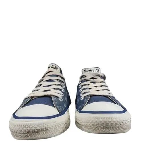 Converse Shoes Made In USA Mens 5.5 Sneaker All Star Canvas Vintage Lace Up Blue