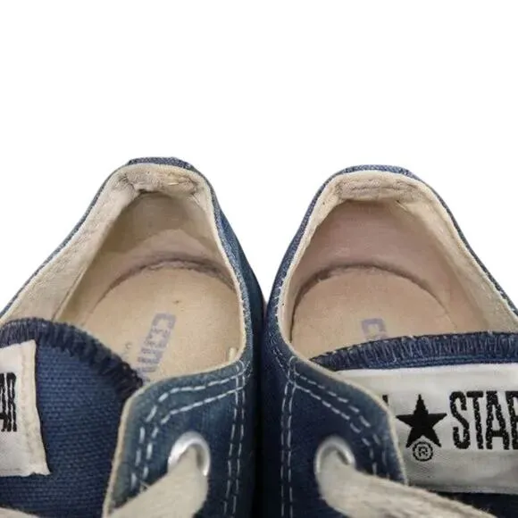 Converse Shoes Made In USA Mens 5.5 Sneaker All Star Canvas Vintage Lace Up Blue