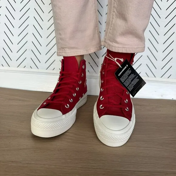 ⭐Converse Sz 9 Women's Shoes Chuck Taylor All Star Lift 3D Florals A12810C New
