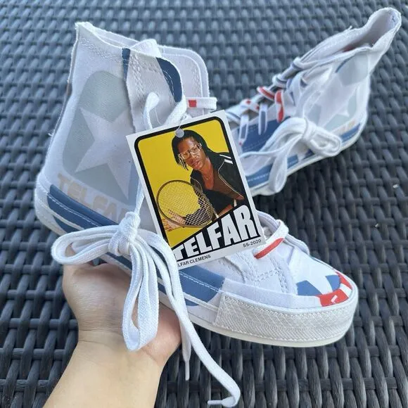 Converse Telfar x Chuck 70 High Archival Star Print Men’s Shoes 169068C
