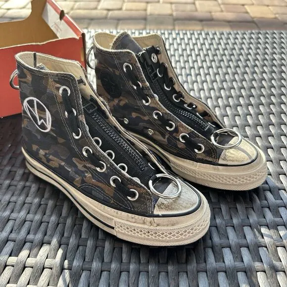 Converse UNDERCOVER x Chuck 70 Hi Camo Men's Shoes 164833C Size 3