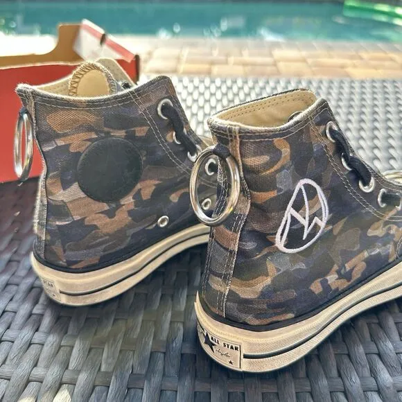 Converse UNDERCOVER x Chuck 70 Hi Camo Men's Shoes 164833C Size 3