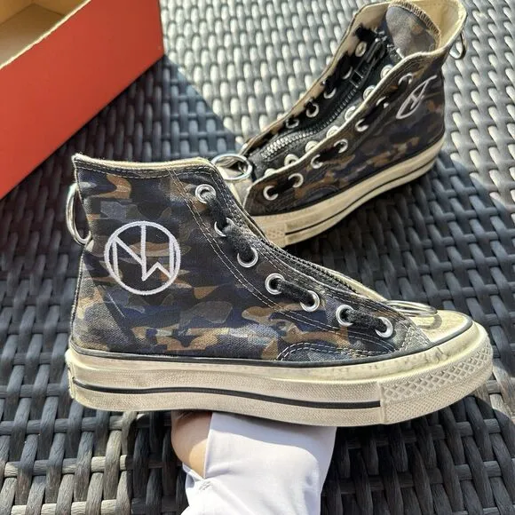 Converse UNDERCOVER x Chuck 70 Hi Camo Men's Shoes 164833C Size 3