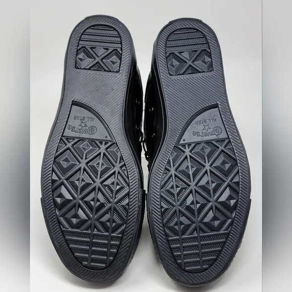CONVERSE Unisex Black High Tops Shoes Sneakers A08545C Men Size 9 Women 11 New