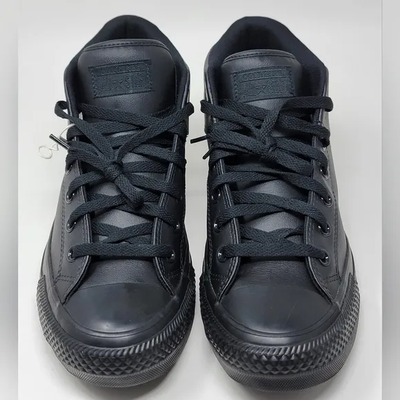 CONVERSE Unisex Black High Tops Shoes Sneakers A08545C Men Size 9 Women 11 New