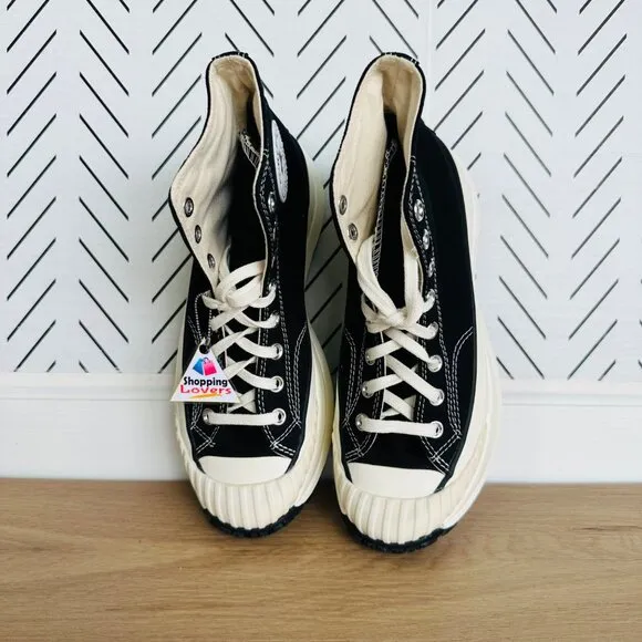 ⭐Converse Women Shoes Sz 7.5 Chuck Taylor All Star Hi Sneakers Black A03277C New