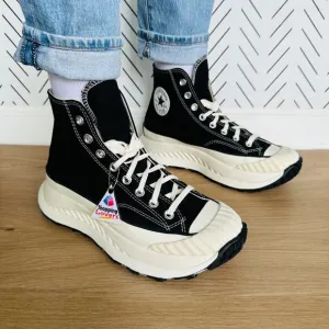 ⭐Converse Women Shoes Sz 7.5 Chuck Taylor All Star Hi Sneakers Black A03277C New