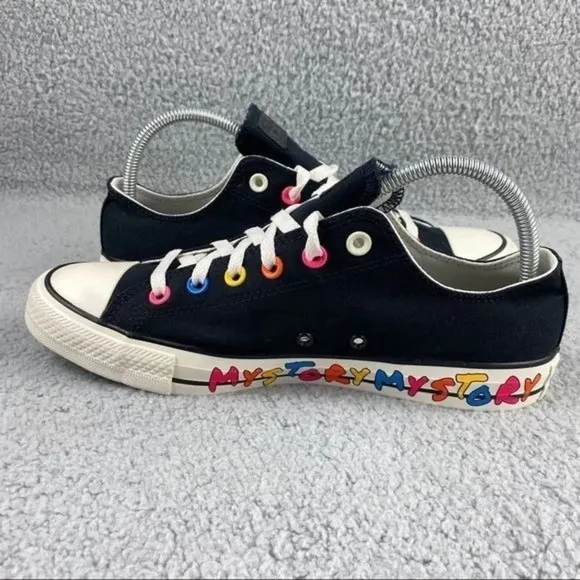Converse chuck taylor All Star Ox My Story Shoes Womens 10.5 Unisex Sneakers NEW